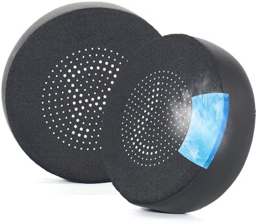 XBERSTAR Cooling Gel Earpads for Jabra Evolve 75/75+/75 UC/75MS Replacement Ear Cushions with Breathable Fabric XBERSTAR Cooling Gel Earpads for Jabra Evolve 75/75+/75 UC/75MS Replacement Ear Cushions with Breathable Fabric
