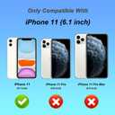 BITOBE Designed for iPhone 11, Cute 3D Butterfly Case Slim Plating Glitter Bling Luxury Cover for Women Girls Protective Camera Protection Bumper 6.1" Pink