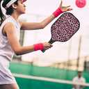 Pickleball Paddle, T700 Carbon Fiber Surface for Maximum Spin & Control, 16MM Polypropylene Honeycomb Core, 1 Paddle Cover