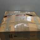 Orthopedic Dog Bed for Large Dogs, Big Waterproof Dog Bed Washable Pet Bed for Large Sized Dogs with Egg Crate Foam Pet Bed Mat, Removable Oxford Cooling Cover, Stripe