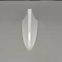 AMSPRAC Shark Fin Antenna Cover,Car Antenna Caps fit for Kia Optima 2014-2020,Sonata 2015 2016 2018 2019,Genesis Sedan G80 2015-2017,Genesis Coupe 2013-2015,Elantra Sedan 2011-2016,(Not Sport) White