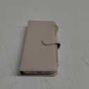 Detachable Wallet Case for iPhone 15 Pro Max,PU Leather Cover, Compatible with MagSafe, RFID Protection, Zippered Pouch, & Wrist Strap, 4 Cards Holder case for iPhone 15 pro max 6.7"-Beige