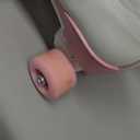 Women's and Girl's Classic Roller Skates,PU Leather Fantastic Flash Wheel Kid Roller Skates Girls Ages 6-12 Beginner for Indoor Outdoor (33-Youth 2)