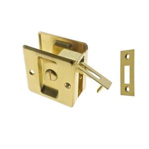 IDH Brass 25411-004: 2-3/4" Pocket Privacy Door Pull - Satin Brass
