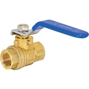 Eastman 3/8 Inch IPS Heavy Duty Full Port Ball Valve, Brass Plumbing Fitting, 20043LF