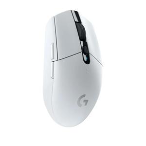 Logitech G305 Lightspeed Wireless Gaming Mouse, Hero Sensor, 12,000 DPI, Lightweight, 6 Programmable Buttons, 250h Battery, On-Board Memory, Compatible with PC, Mac - White