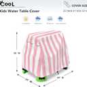 Okcool Kids Water Table Cover Fit Water Table,Outdoor Water Table Toys Cover, A Wide Selection of Cute Colors and Patterns