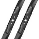 942-04308 High Lift Blades for 42" Deck, 942-04308A Mower Blades Compatible with Cub Cad-et Troy-Bilt Craftsman MTD Toro Lawn Mower, Replaces 742-04308, 742-04312, 942-04312, 2 Pack