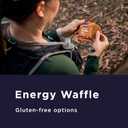 GU Energy Stroopwafel Salty's Caramel Sports Nutrition Waffle, Caffeine-Free, and Kosher dairy, On-the-Go Energy for Any Workout, 16 Count