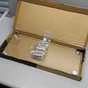 Hemudu Clear Computer Monitor Riser with Height Adjustable Multi Media Desktop Stand for Flat Screen LCD LED TV, Laptop/Notebook/Xbox One,HD01T-001