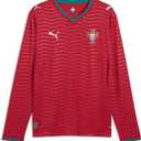 PUMA Mens Fpf Home Crew Neck Long Sleeve Replica Jersey Casual L
