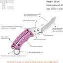 2 x Heavy Duty Kitchen shears, all Purpose shears for food, Poultry Scissors, Stainless Steel Kitchen Scissors for camping, baking G10 Donut Pink
