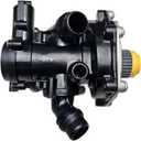 Genuine Water Pump Thermostat Housing Assembly 06L121111H 06L121011B 06L121111 Suitable,Compatible With A3/A4/A5/A6/A7/Q3/Q5Q7