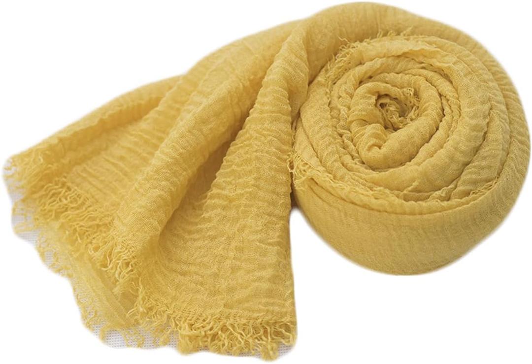 Coberllus Newborn Baby Photography Props Blanket Ripple Swaddle Wrap for Boy Girls Photo Shoot Posing (Dusty Ginger)