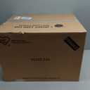 IRIS USA Top Entry Cat Litter Box, Hooded Privacy, Large, Dark Gray/White