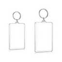 Cunno Photo Insert Keychains