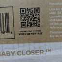 LUNAIRE FULL SIZE MESH CRIB AND PLAYARD - PEBBLE GREY