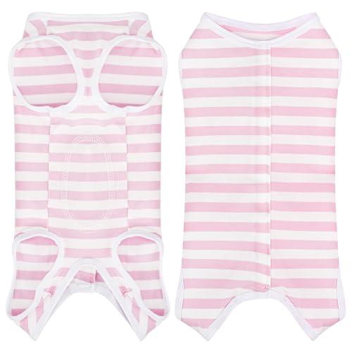 Comprehensive Post-Surgery Dog Recovery Suit: Ultra-Comfy Premium Cotton Wound Care Shirt – Protective for Puppies, Cats & Small Pets, Ensuring Unrestricted Mobility, Size XXL One Missing