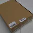 Wooden Crates 2 Pack, Rustic Handmade Wood Crate with Handles, Durable Medium Wooden Crates for Display & Decor, Brown (13.8"x10.8"x5.9")