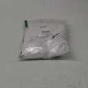 Septpenta Christmas Tree Skirt, 35.4in Christmas Snowflakes Background Tree Skirt, Round Shape Soft Comfortable Christmas Tree Stand Mat for Decorating The Bottom of Your Home Christmas Tree(B)