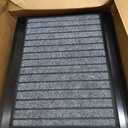 PENSUN Dog Ramp for Car, 71" Foldable Pet Ramp with Non-Slip Rug Surface, Lightweight and Portable Truck Ramp Stairs for Medium & Large Dogs Up to 250LBS Enter Cars, SUVs & Trucks (71" L x 17" W)