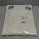 NICETOWN Natural Linen Curtains 84 inch Long 2 Panels Set, Grommet Top Thick Linen Burlap Semi Sheer Vertical Drapes Privacy Assured with Light Filtering for Bedroom/Living Room, W55 x L84