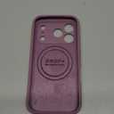 Vooii Magnetic for iPhone 17 Pro Case, Compatible with Magsafe (Premium Liquid Silicone) (Integrated Camera Control Button) Full Body Protective Anti-Scratch Microfiber Lining 6.3", Lavender Purple