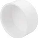 4"PVC Pipe End Cap Fitting Schedule 40 Furniture Grade 4" PVC Pipe Plug Adapter for Build Furniture DIY Garden Shelf, White