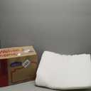 Bedluxe Wedge Pillow, 10 inch Bed Wedge Pillow for Headboard, Pillow Wedge for Acid Reflux Relief, Sleeping, Back Pain Relief, Snoring, Triangle Pillow Wedge, White/Grey