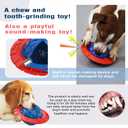 KADTC Dog Squeaky Toy for Small/Medium Dogs Fetch Training Toys Outdoor Interactive Indoor Chew Teething Crate Ball