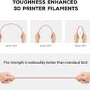 FLASHFORGE PLA Filament 1.75mm Red, 3D Printer Filament 1kg (2.2lbs) Spool, Dimensional Accuracy +/- 0.02mm, 3D Printing Filament Easy to Use and Fits for Most FDM 3D Printers