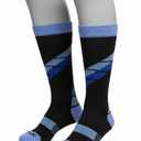 TechWare Pro Plantar Fasciitis Socks – Cushion Ankle Compression Socks Women & Men. Achilles Tendonitis Brace & Arch Support, 2 pair