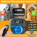 Dog Bark Deterrent Devices,Ultrasonic Anti Barking Device for Dogs