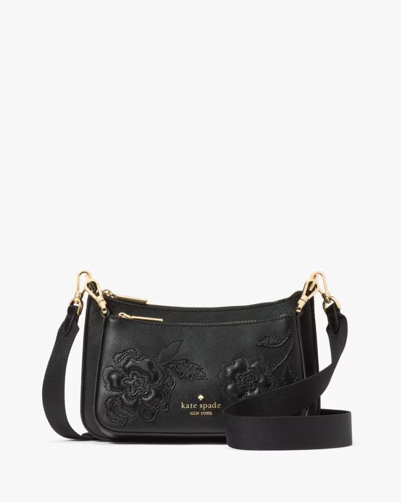 Kate SpadeDuet Floral Applique Small Crossbody, 2 Pack