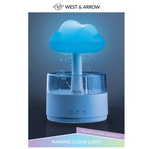 West & Arrow  Raining Cloud Light 9" Height