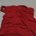 SUUKSESS Women Off Shoulder Tops Sleeveless Shirts Y2K Going Out Crop Tank Top (Small, Wine Red)