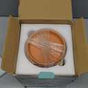 vensovo 6 Inch Terracotta & Clay Pots for Plant with Saucer - 4 Pack Medium Terra Cotta Planter with Drainage Hole, Flowerpot for Indoor Outdoor Plants, Crafts, Wedding Favor (Brown)