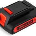 LBXR20 20V 3.0Ah Replacement for Black and Decker 20V Lithium Battery Max LB20 LBX20 LBXR20-OPE LBXR2020-OPE LB2X4020-OPE LBXR20B-2 LST220 LST300 Cordless Power Tool 1 Pack