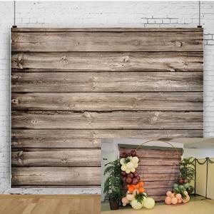 Rustic Wood Backdrop for Party 10x8ft Wood Backdrops for Photography Wooden Birthday Baby Shower Background Country Wooden Wall Photos