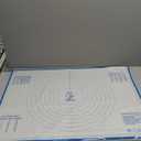 XXL Silicone Pastry Mat  Non-Slip, Easy-Clean Rolling Mat for Dough, Cookies, Pie, Bread, Pizza & Fondant  Extra Large 23.5 x 31.5 Baking Mats Board with Printed Measurements & Conversion Chart