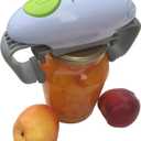 Electric Jar Opener, Jar opener, Automatic Jar Opener, Automatic Jar Opener for seniors with arthritis, fits almost all lid sizes, Not applicable to plastic jars(white)