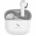 Helix True Wireless With Portable Charging Case Earbuds, White