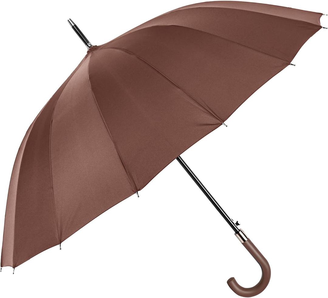 RONIARE Windproof Large Umbrella for Rain,Automatic Open with Easy Grip,Rainproof and Durable Canopy Design Versatile Travel, Big Golf Umbrellas for Men & Women