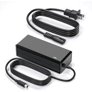 42V 1.7A for Ninebot Electric Scooter Charger Compatible with Ninebot Segway Scooter ES2/ ES4/ E22/ F20A/ F25/ F30/ F40/D18/D28/D40/F2/F2 Plus/ F2 Pro/Air T15/E2 Pro KickScooters