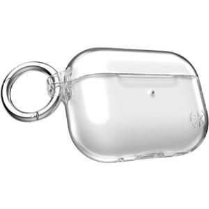Speck Products Presidio Clear for Airpods Pro 2nd/1st Generation Case, Clear/Bright Silver