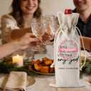 Valentine's Day Engaged Gift Engagement Gifts for Couples Her Engagement Party Decorations Gifts for Women Couple Wine Bag Our First Valentine's Day Engaged Ornament 2026