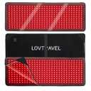 LOVTRAVEL 360pcs LED 660nm Red Light and 850nm Near Infrared Light Therapy Devices Mat Large Wearable Pads Wrap for Body Pain Relief