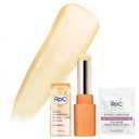 RoC Multi Correxion Revive + Glow Eye Balm with Vitamin C (0.14 oz) + Retinol Eye Cream Packette