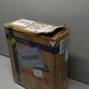 Stadium Seat for Bleachers with Back Support and Wide Padded Cushion Stadium Chair - Includes Shoulder Strap and Cup Holder (Black,2 Pack)