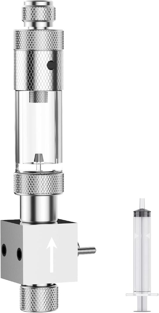 ZRDR Aquarium Co2 Bubble Counter Splicing Accessories, Multiple Connections are Allowed, Co2 Regulator Aquarium Co2 Bubble Counter Splicing Accessories (PJ-MK-K303)